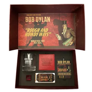 Photo of Bob Dylan Rough & Rowdy Ways World Wide Tour 2021-2024 VIP Gift Box 2023 NEW