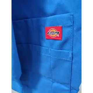 Photo of NEW Dickies Blue Long Sleeve Medical Scrubs Jacket, Size XXL