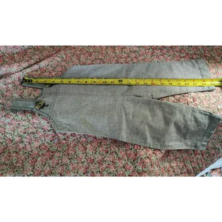Photo of Amish Handmade Toddler Boys Gray Overalls