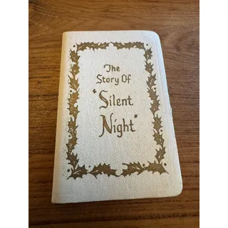 Photo of The story of silent night' (MINIATURE BOOK) 1965