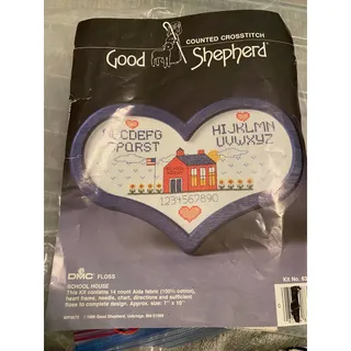 Photo of Dmc School House cross stitch kit