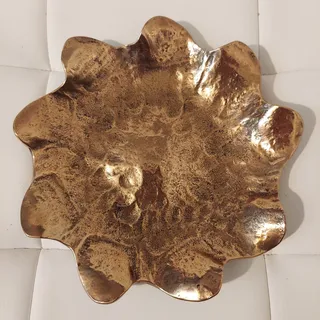 Photo of Signed "MATERN" Hand Sculpted Studio Art 8" Dish