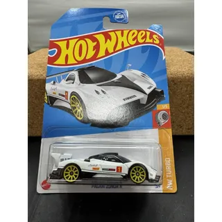 Photo of 2023 Hot Wheels Pagani Zonda R White 72/250 HW Turbo 1/5 Sealed Diecast HKJ36