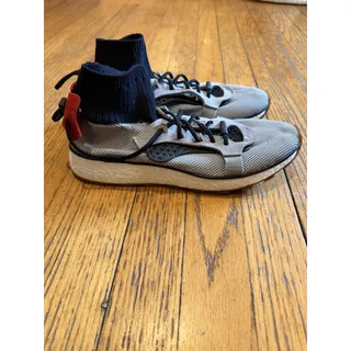 Photo of Adidas Alexander Wang Shoes Mens Size 7 Gray Black Sock Collar Boost Trainers