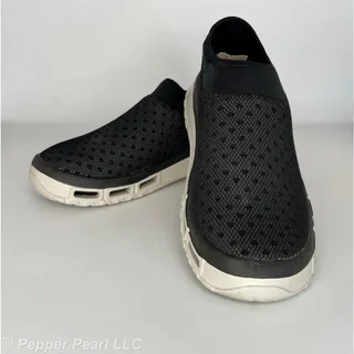 Photo of Fishing, Boat, Deck Shoes Neoprene Collar Mens Size 8 Black Water Slip Resistant