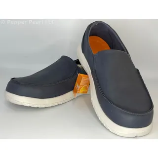 Photo of Navy Frisco Pro Oiled Nubuck Men's Size 13 Comfortable Casual Deck Boat Loafer
