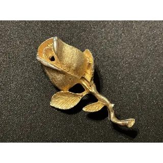 Photo of Dubarry Fifth Avenue Gold Tone Rose Brooch
