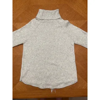 Photo of Michael Kors Alpaca Blend Turtleneck Sweater Size Large Gray Cozy Old Money