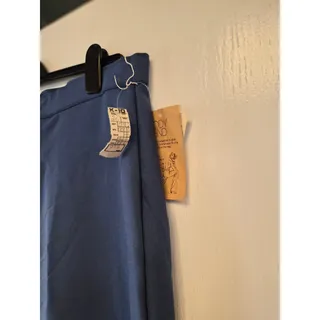 Photo of Vintage 1980 NOS Blue Stretch Pants Tags Size 20