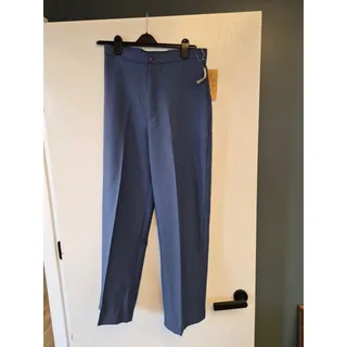 Photo of Vintage 1980 NOS Blue Stretch Pants Tags Size 20