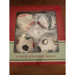 Photo of 4-Pack Juggling Balls Set for Beginners.