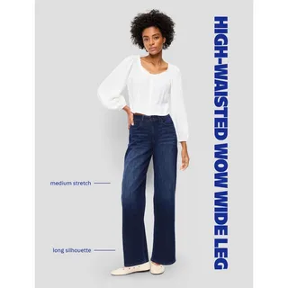 Photo of Old Navy Wow High Waisted Wide Leg Jeans Size 4 Short