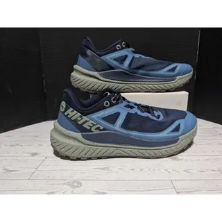 Photo of Hi-Tec Mens Blue Low Top Lace Up Hiking Sneakers US Men's 11 CH80350M-DMDT