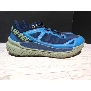 Photo of Hi-Tec Mens Blue Low Top Lace Up Hiking Sneakers US Men's 11 CH80350M-DMDT