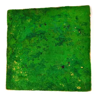 Photo of VTG Portuguese Style Bird Tile Crackle Ceramic Wall Decor Coaster Handpainted