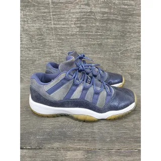 Photo of Air Jordan 11 Retro Low GS Blue Moon Navy Blue Sneakers 6.5Y
