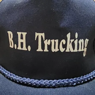 Photo of Yupoong B.H. Trucking Rope Hat Men's One Size Navy Blue Snapback Cap