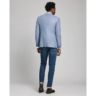 Photo of Micro Plaid Silk Wool Walton Jacket