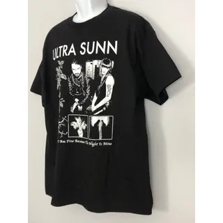 Photo of Ultra Sunn Band T-Shirt Black XL Industrial Goth EBM Darkwave Coldwave