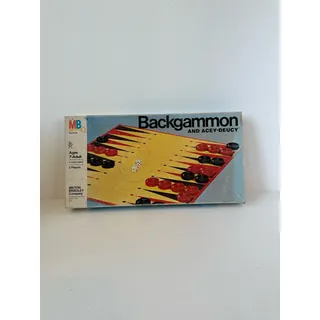 Photo of Vintage Backgammon and Acey-Deucy Board Games 1973 age 7-adult, 2 players