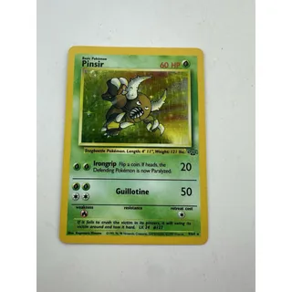 Photo of Pokemon Pinsir Holo 9/64 Jungle Set Unlimited WOTC Rare Card WTC