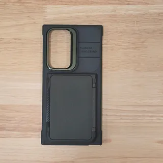 Photo of Phone Case For Samsung Galaxy S24 Ultra 6.8" Camera Lens Kickstand Card Case Green