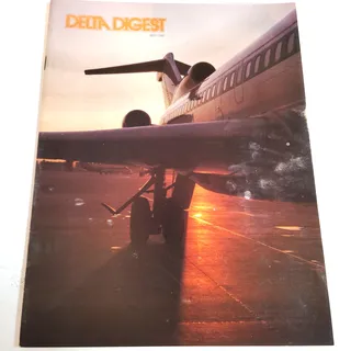 Photo of Vintage Delta Digest May 1982 Airline Magazine - Collectible Aviation