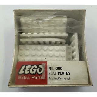 Photo of Vintage LEGO Extra Parts Set Brand New No 060 Base Plates Retro Read Description