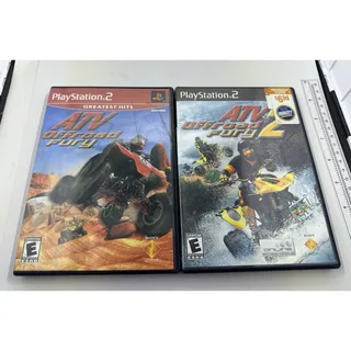 Photo of ATV Offroad Fury 1 2 Bundle PS2 PlayStation CIB w Manuals Retro Vintage Gaming