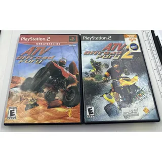 Photo of ATV Offroad Fury 1 2 Bundle PS2 PlayStation CIB w Manuals Retro Vintage Gaming