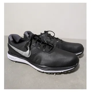 Photo of Nike Lunar Control 3 Men's Golf Shoes Black Silver 704665-001 Size 12