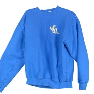 Photo of 24 Seven brand crew neck graphic sweatshirt L size