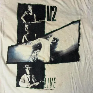 Photo of Vintage 1987 U2 The Joshua Tree Tour Tee XL Screen Stars