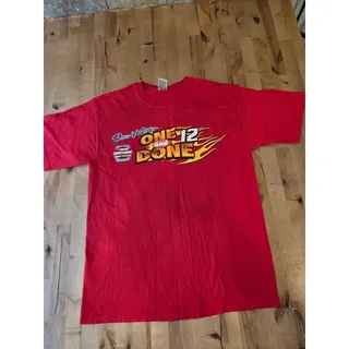 Photo of Vintage Darrell Waltrip #12 NASCAR Truck Series "One and Done" Graphic T-Shirt