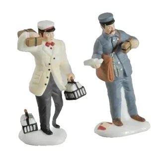 Photo of Department 56 City Professions Postman & Dairy Delivery Man #58965