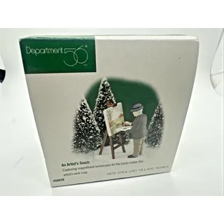 Photo of Department 56 Christmas Village An Artist’s Touch New England Series 56638