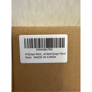 Photo of 44 in All Metal Garden Hose Sprayer Wand Replacement Brass Barbs Quick Connect