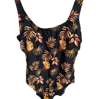 Photo of OP Ocean Pacific Womens One Piece Swimsuit Women’s XL Floral tropical Strappy