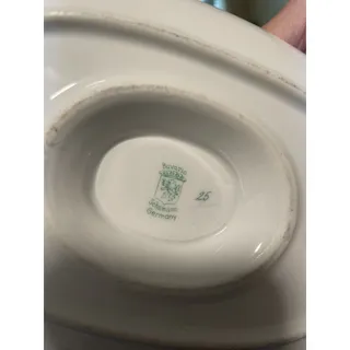 Photo of Schumann Mandarin Bavaria Gravy Boat with Attached Underplate