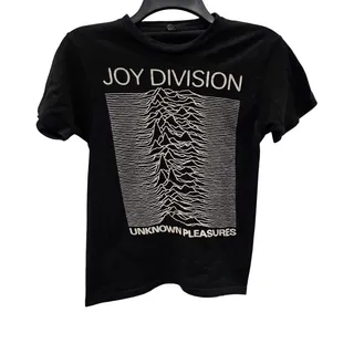 Photo of Joy Division Unknown Pleasures T Shirt Mens XS Tultex Black 2010s Band Tee