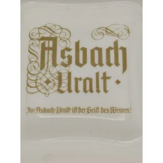 Photo of Vintage Asbach Uralt Porcelain Ashtray Heinrich H&C Selb Bavaria German Barware