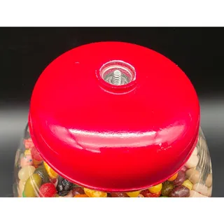 Photo of Vintage Jelly Belly Quarter Coin Dispenser Machine Glass Globe Decor Collector