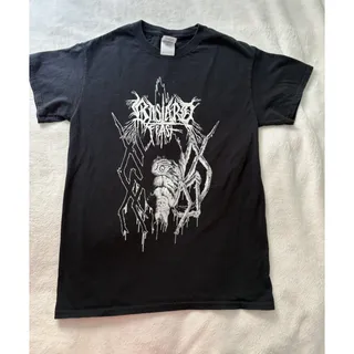 Photo of Bastard Feast Death Metal Band Merch Black T Shirt Men's Sz Sm Portland, OR RARE