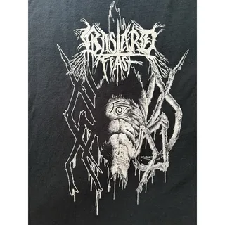 Photo of Bastard Feast Death Metal Band Merch Black T Shirt Men's Sz Sm Portland, OR RARE