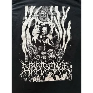 Photo of Dissidence Banner T Shirt Death Crust Reno NV Death/Doom Metal 2017 RARE