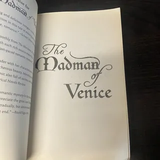 Photo of Madman of Venice by Sophie Masson (2012, Trade Paperback)
