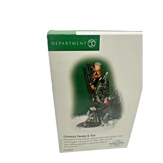 Photo of Dept 56 Dickens Village Chimney Sweep and Son 58548 Christmas Accessory