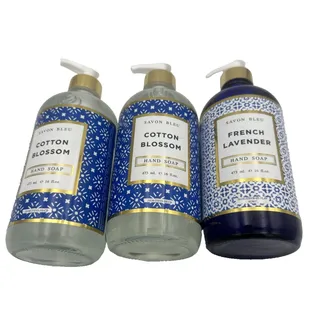 Photo of Savon Bleu Hand Soap Collection 16oz Glass Bottles 3-Pack 