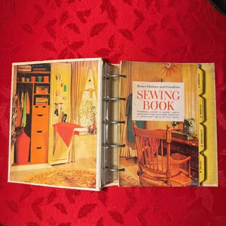 Photo of Vintage 1970 Better Homes and Garden Sewing Book