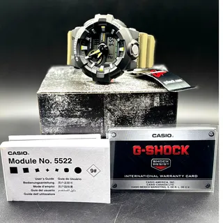 Photo of Casio G-Shock GA-700TU-1A3 Two-Tone Utility Olive Green Men’s Watch NIBWT